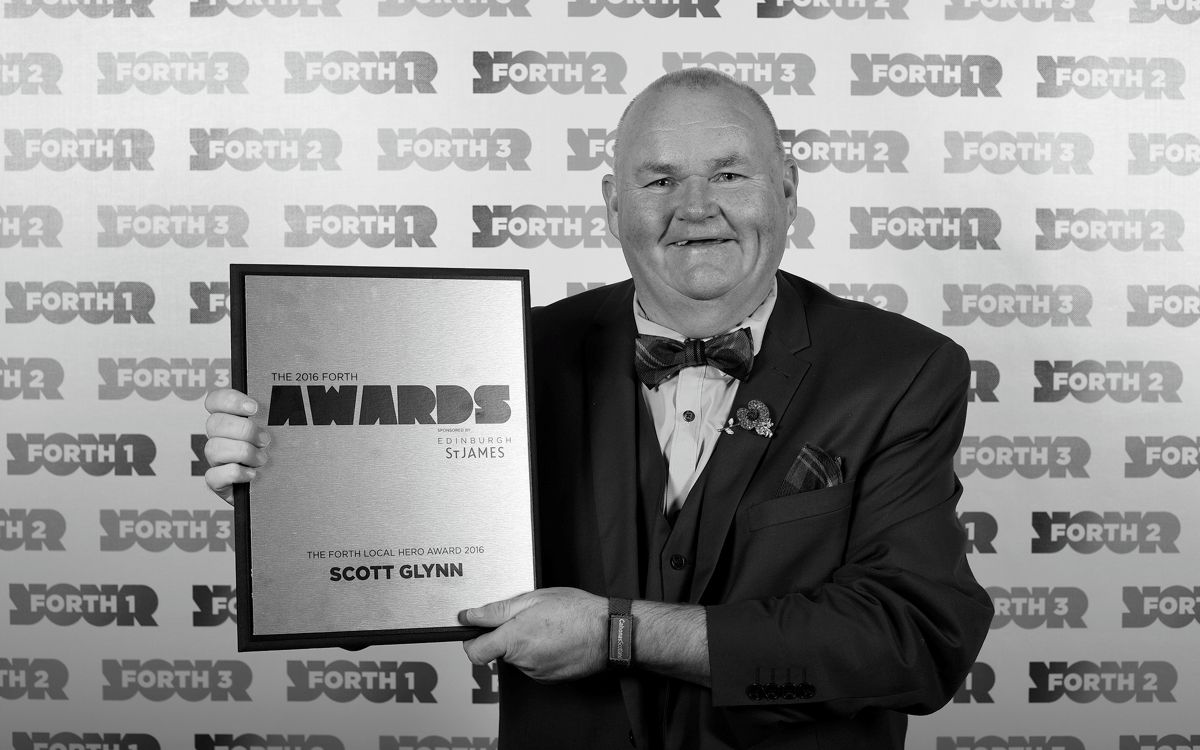 Scott Glynn - Radio Forth Local Hero Award