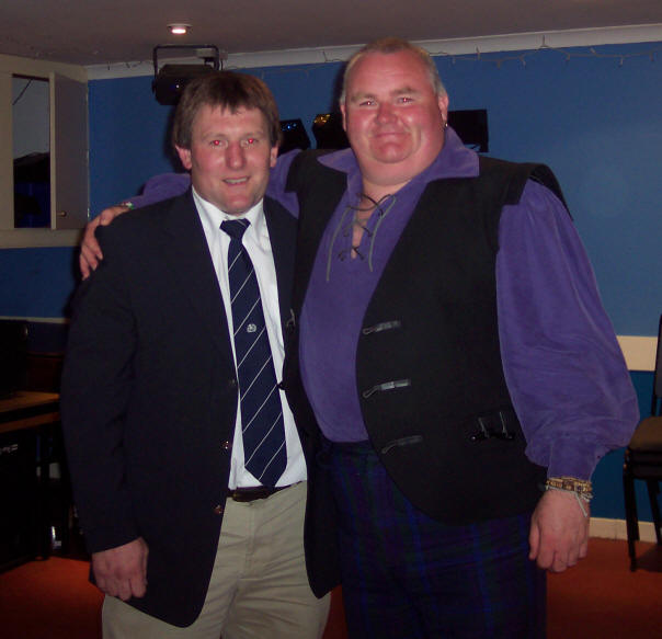 Scott Glynn with Gary Armstrong