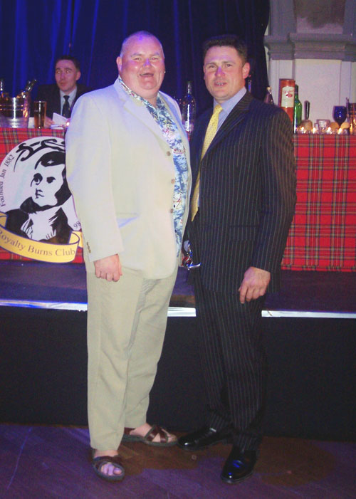 Scott Glynn with Chris Moon