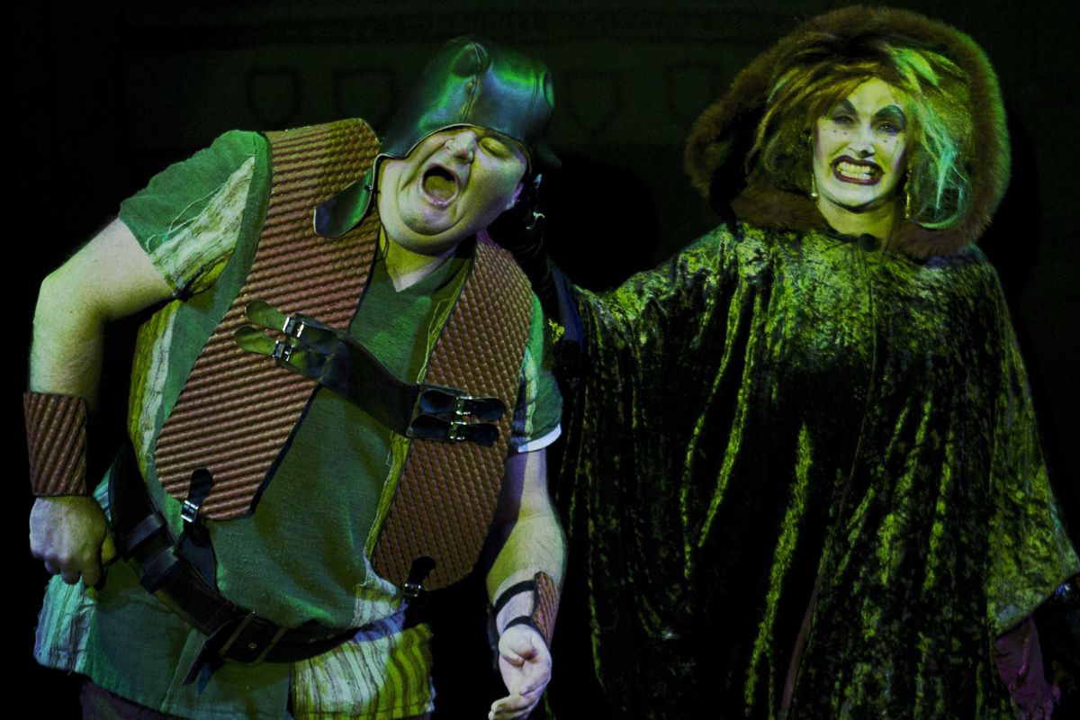 Scott Glynn on Stage