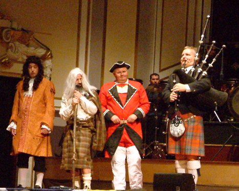 Scott Glynn on Stage