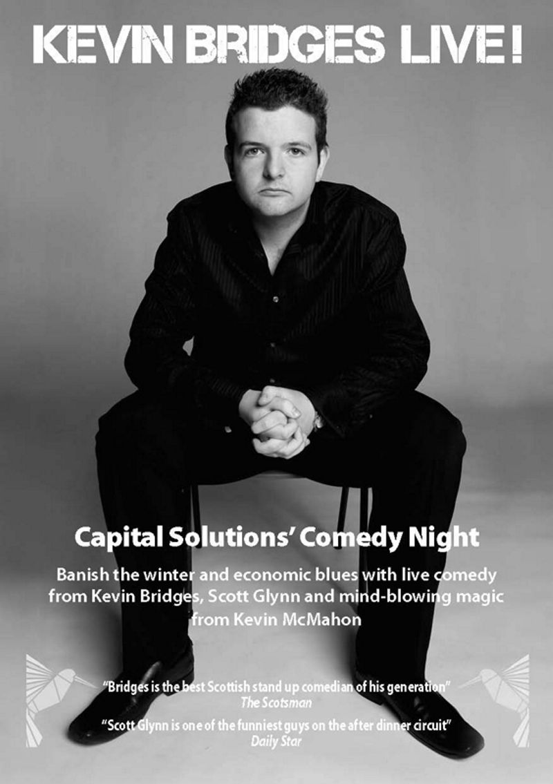 Scott Glynn with Kevin Bridges